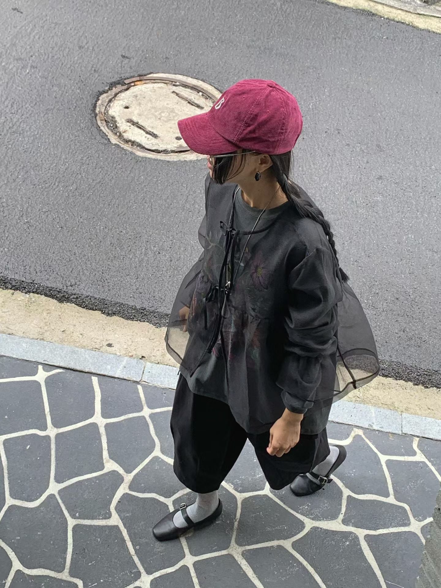 肌理感透膚紗質layer top|3色入