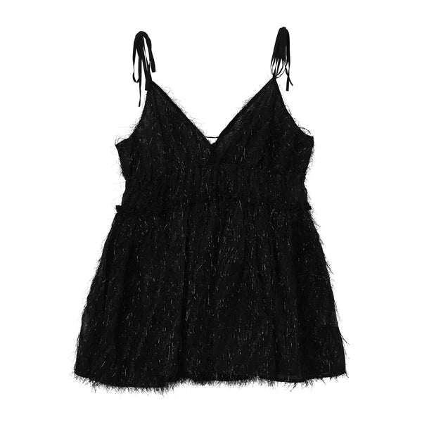 超日!鬆弛感鬚鬚綁帶背心Layer|3色入