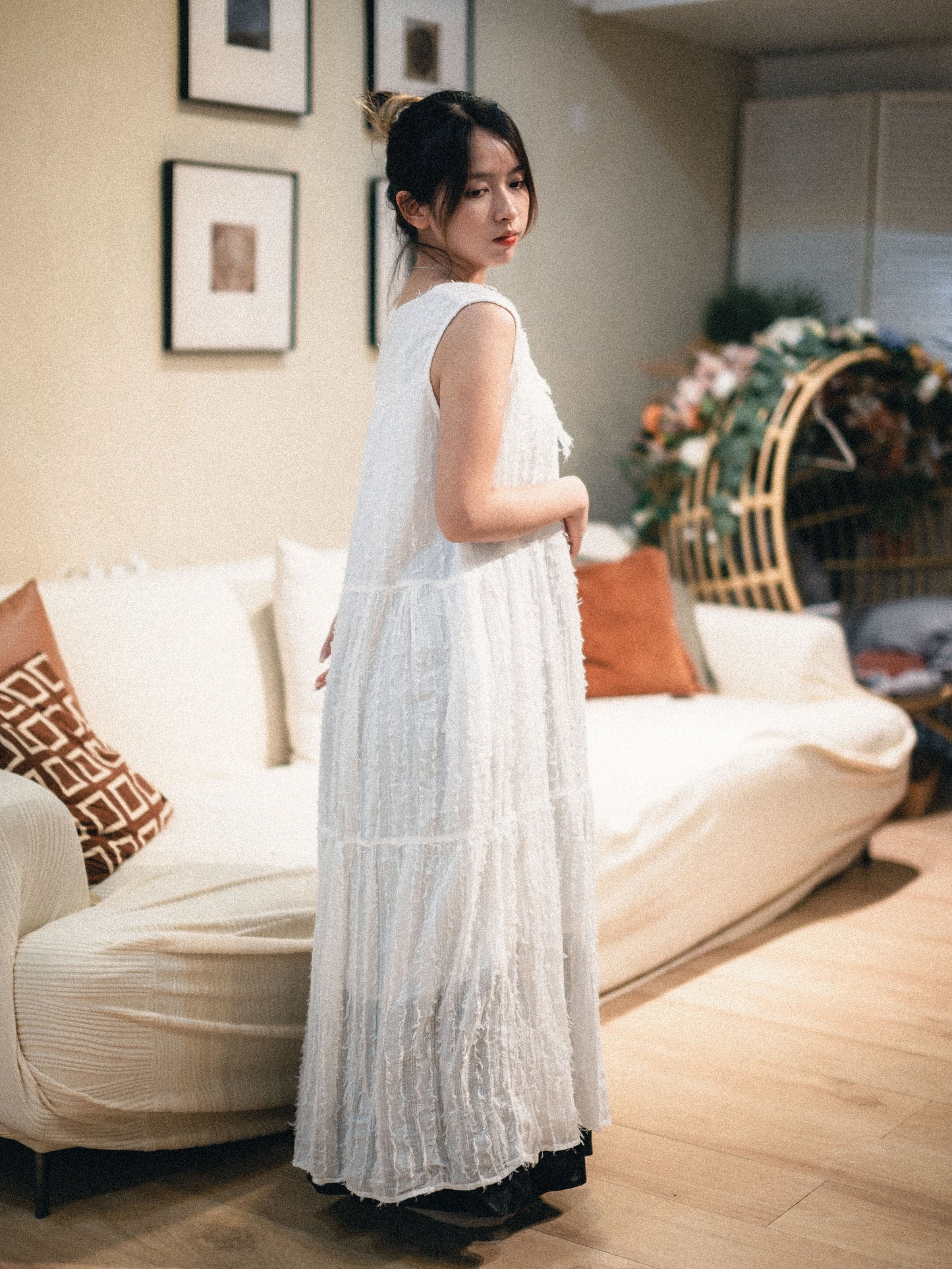 輕巧~鬚鬚綁結蛋糕OPS|4色入