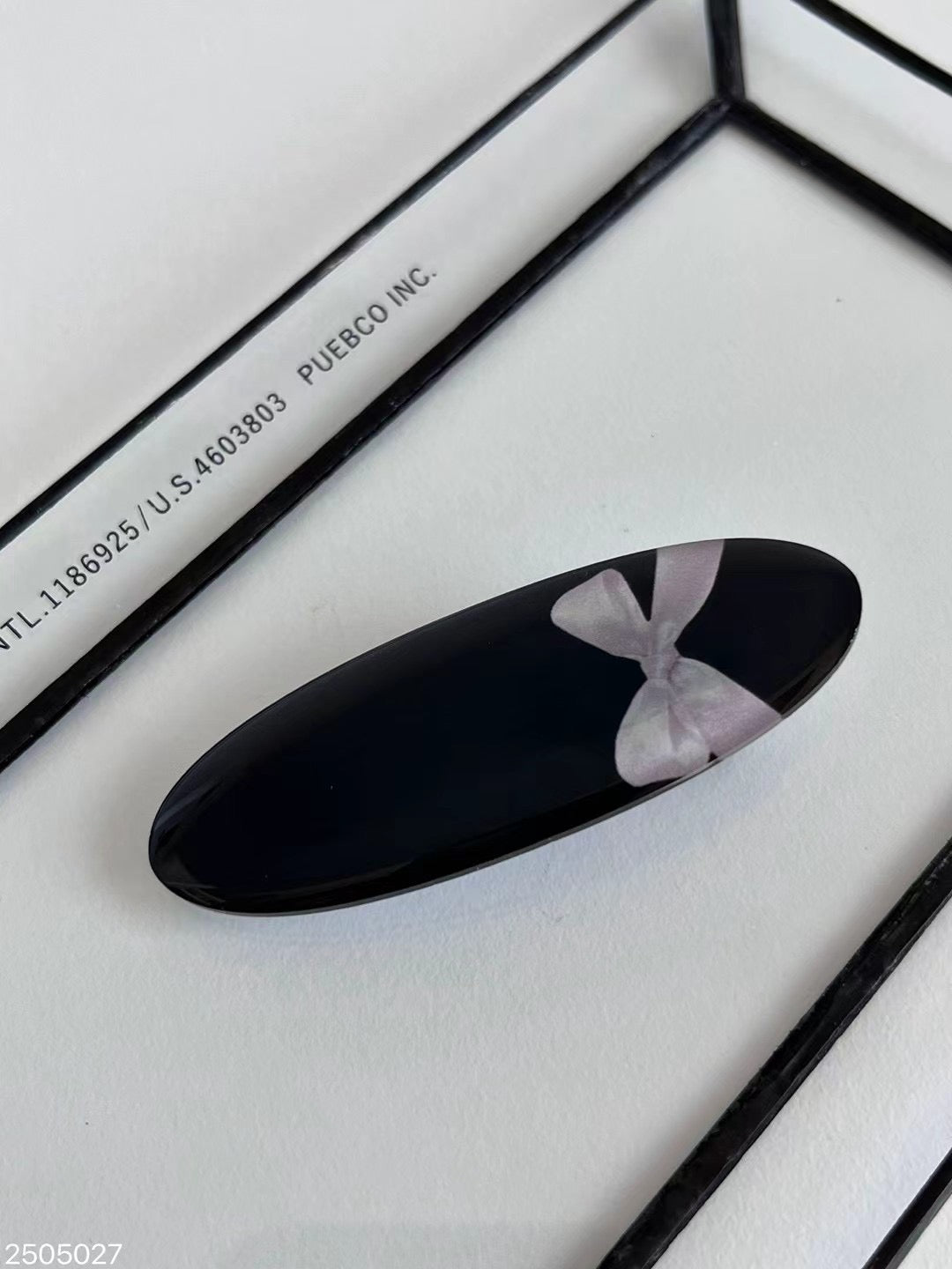 黑白風♡ 一字髮夾|6色入