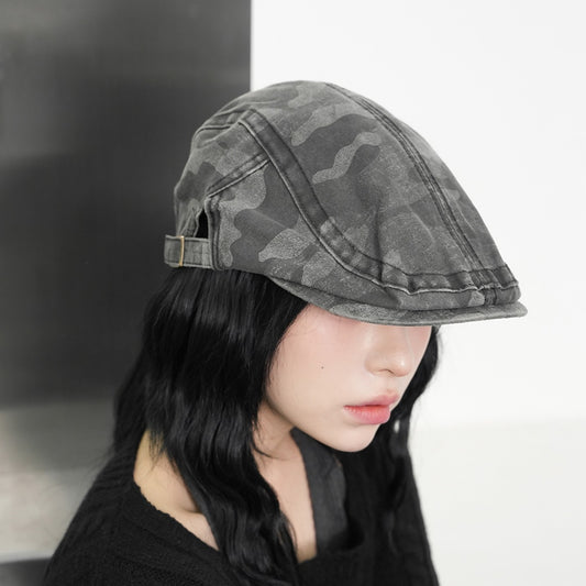 KR水洗迷彩報童帽|2色入