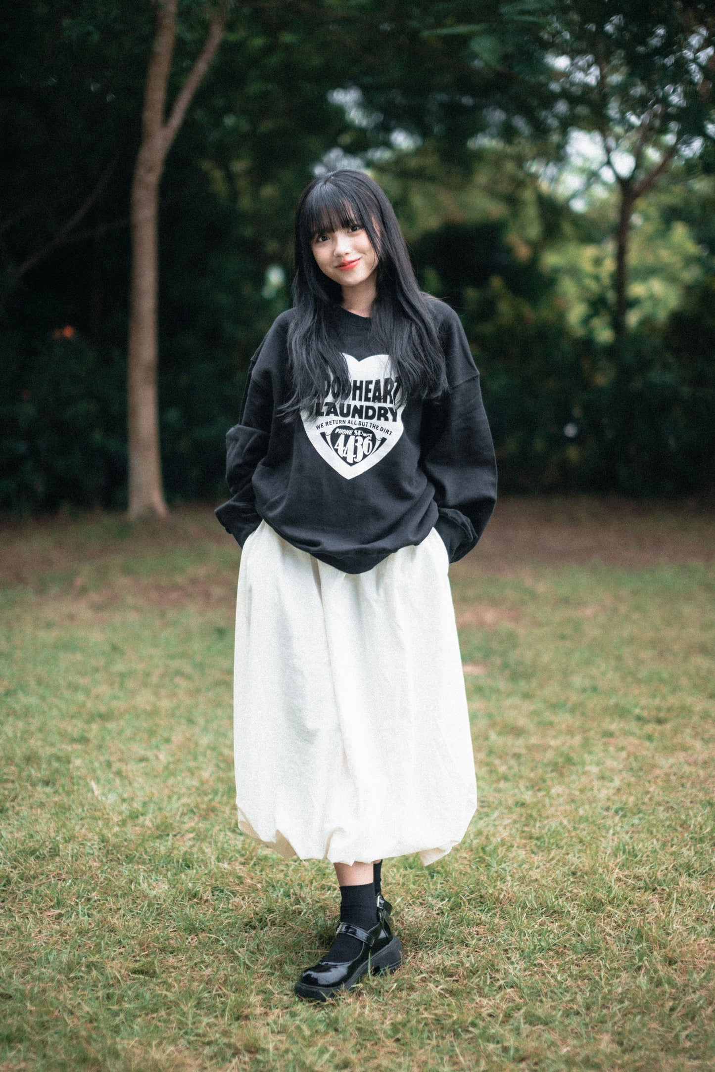 Good Heart Laundry Sweatshirt | 2 colors