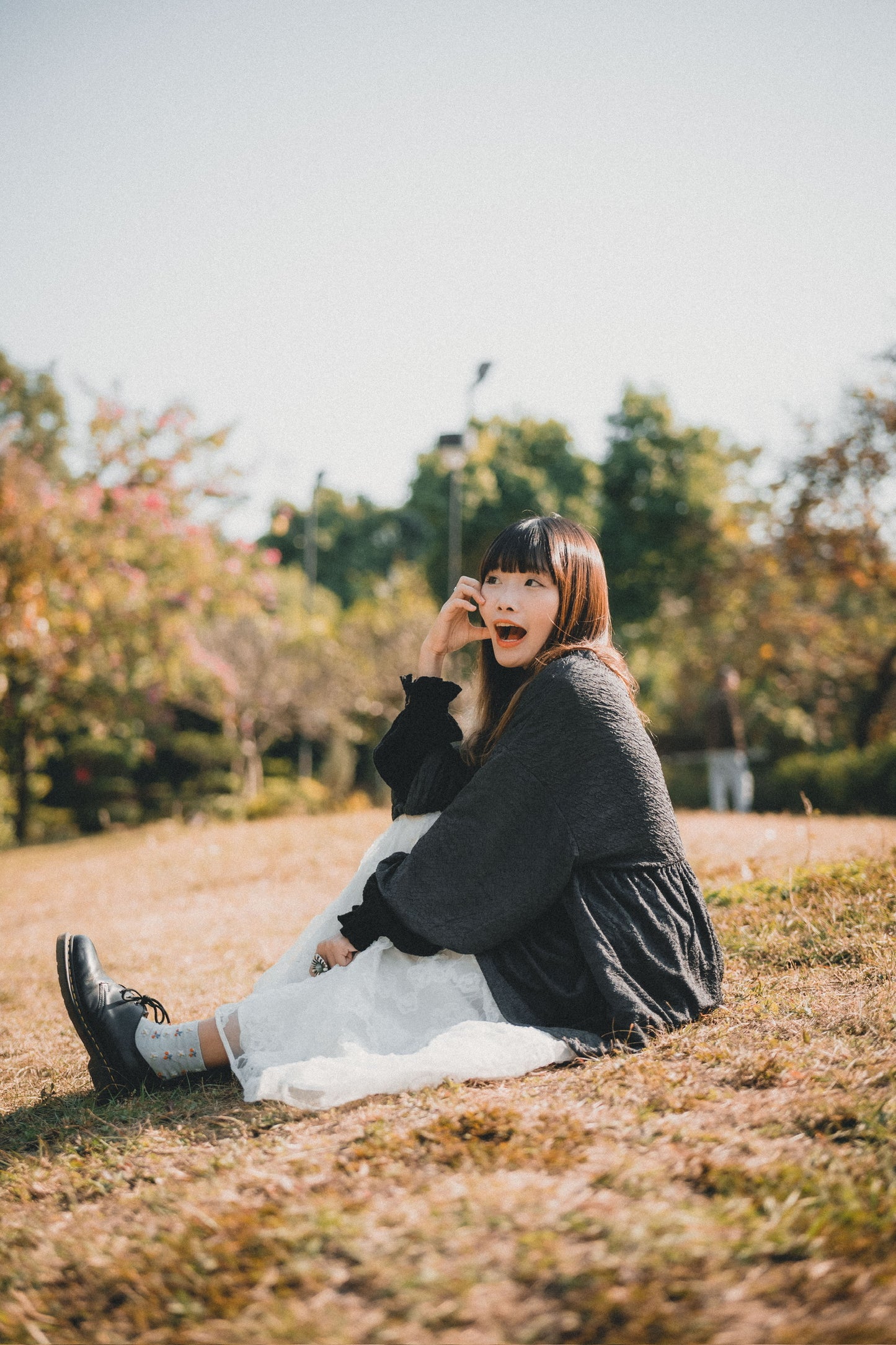 中袖泡泡壓紋TOP|4色入