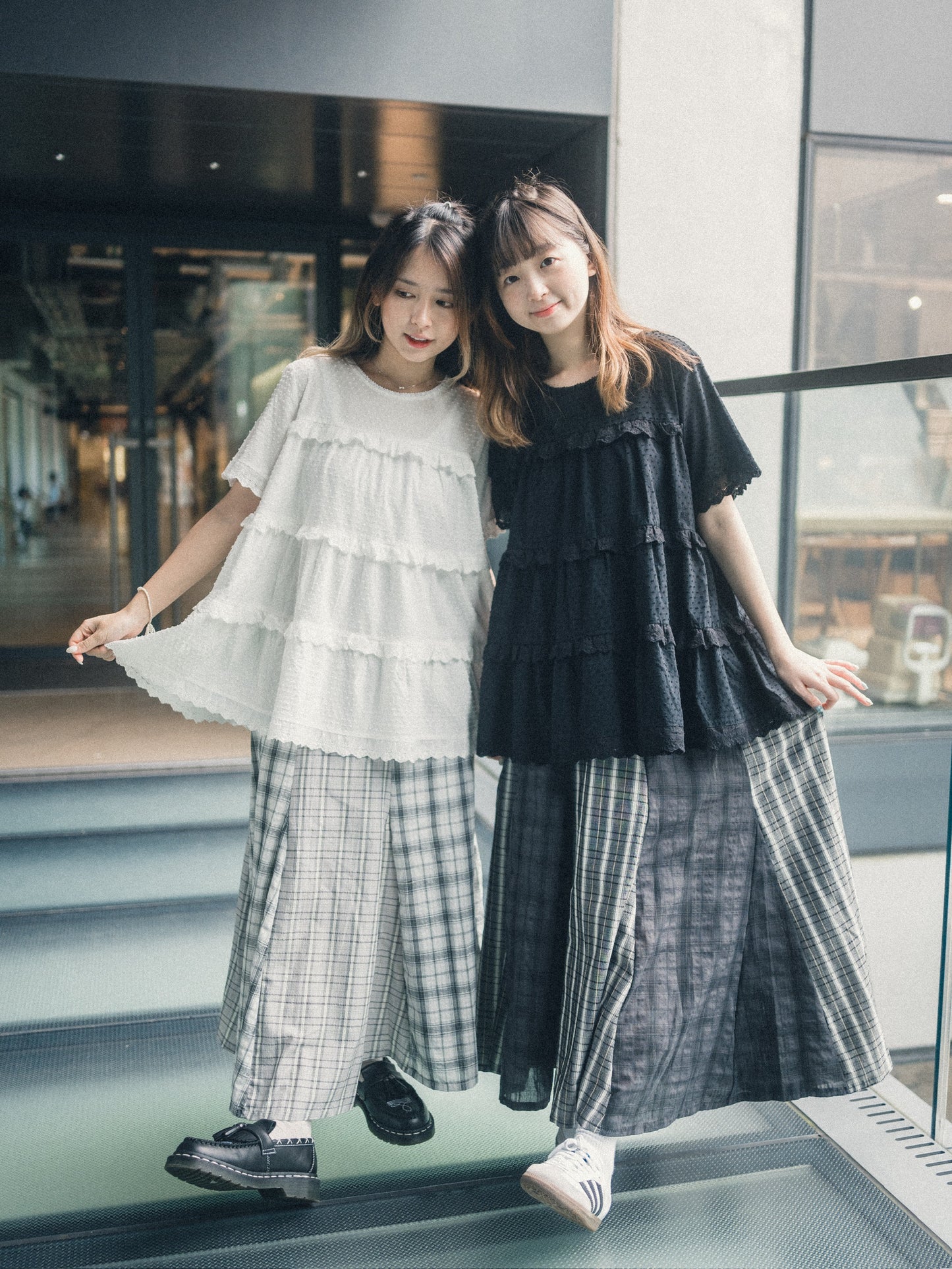 Ruffle層層點點蛋糕Top|2 colors