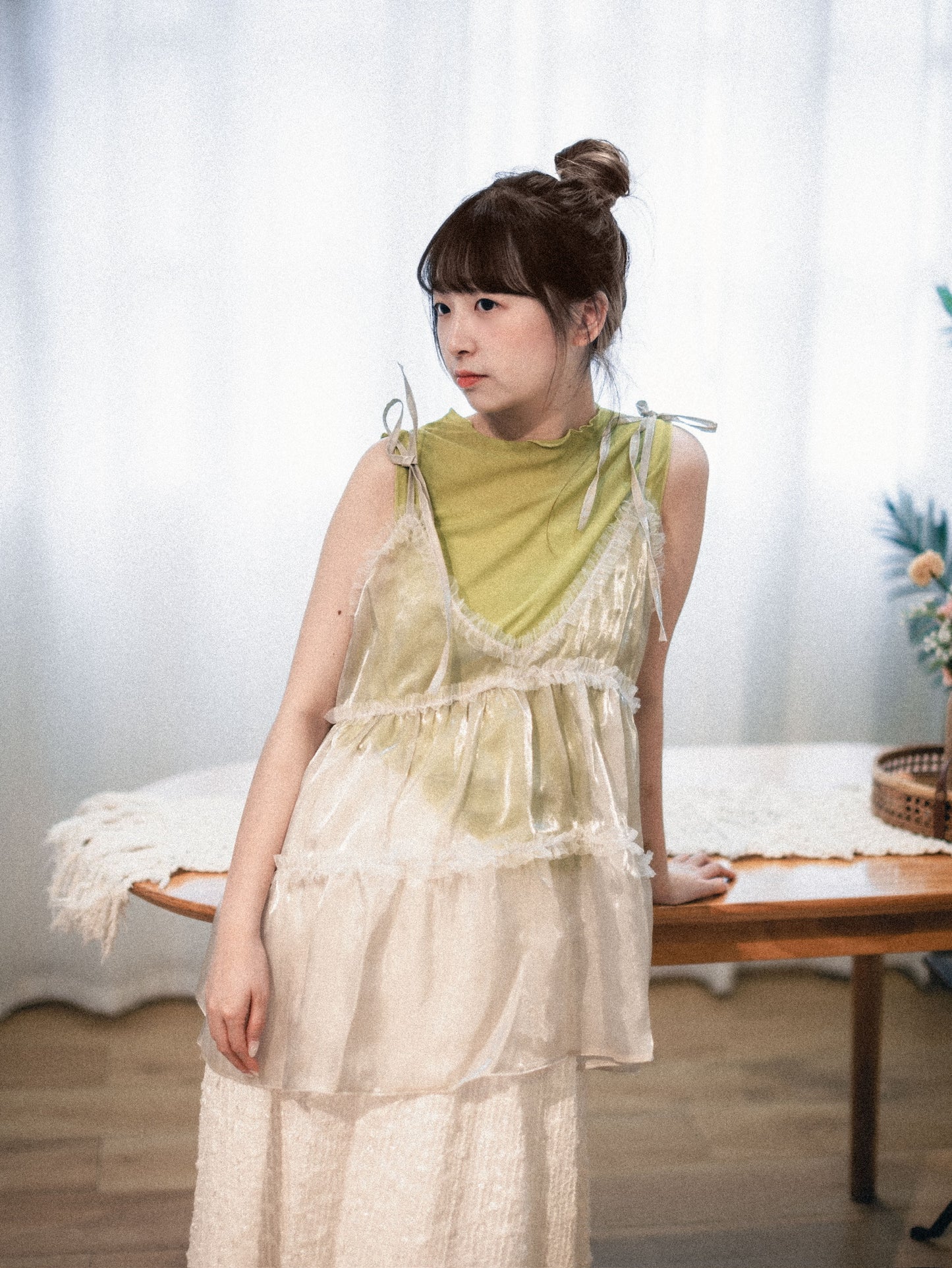 日系感🌈彩色透透背心|5 colors