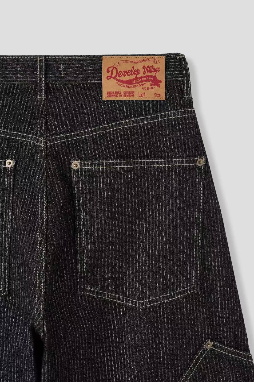 幼條紋明線氣球褲|1色入