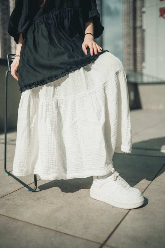 梳乎☁️BB棉半身裙|3色入