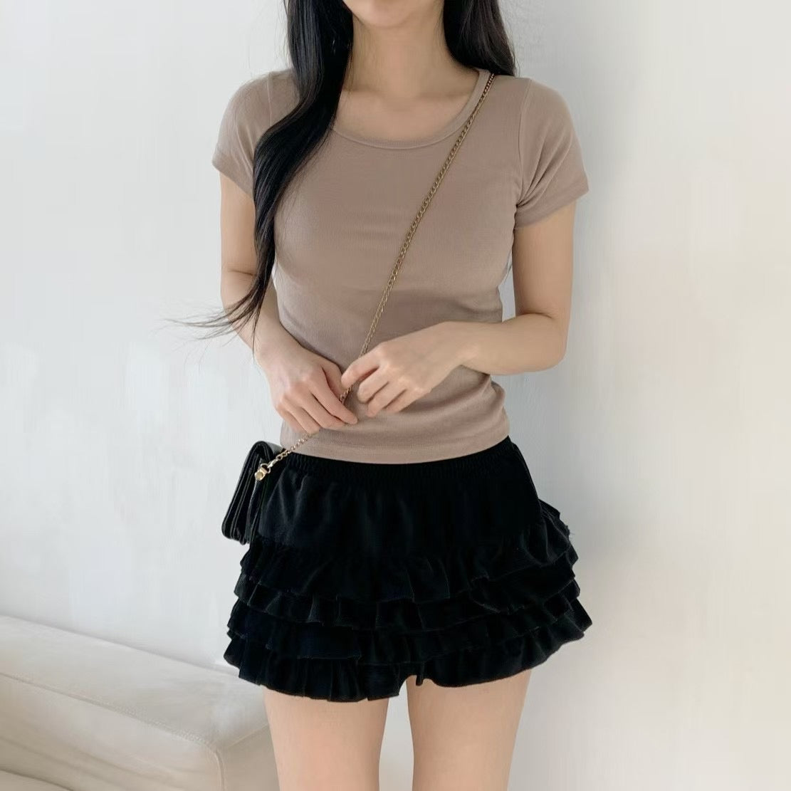 買一送一✨ 韓國純色棉質短袖|6色入