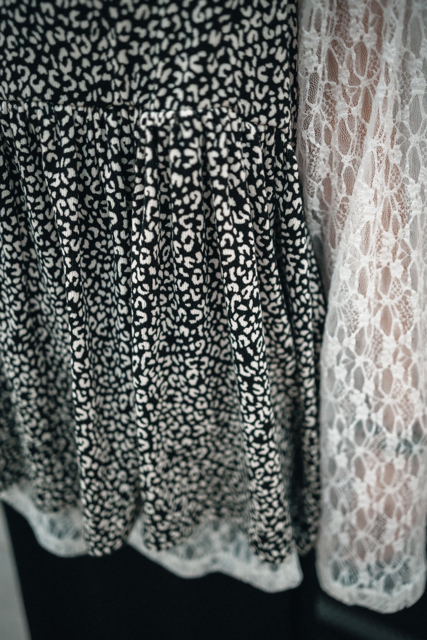 豹紋pattern吊帶layer|3色入