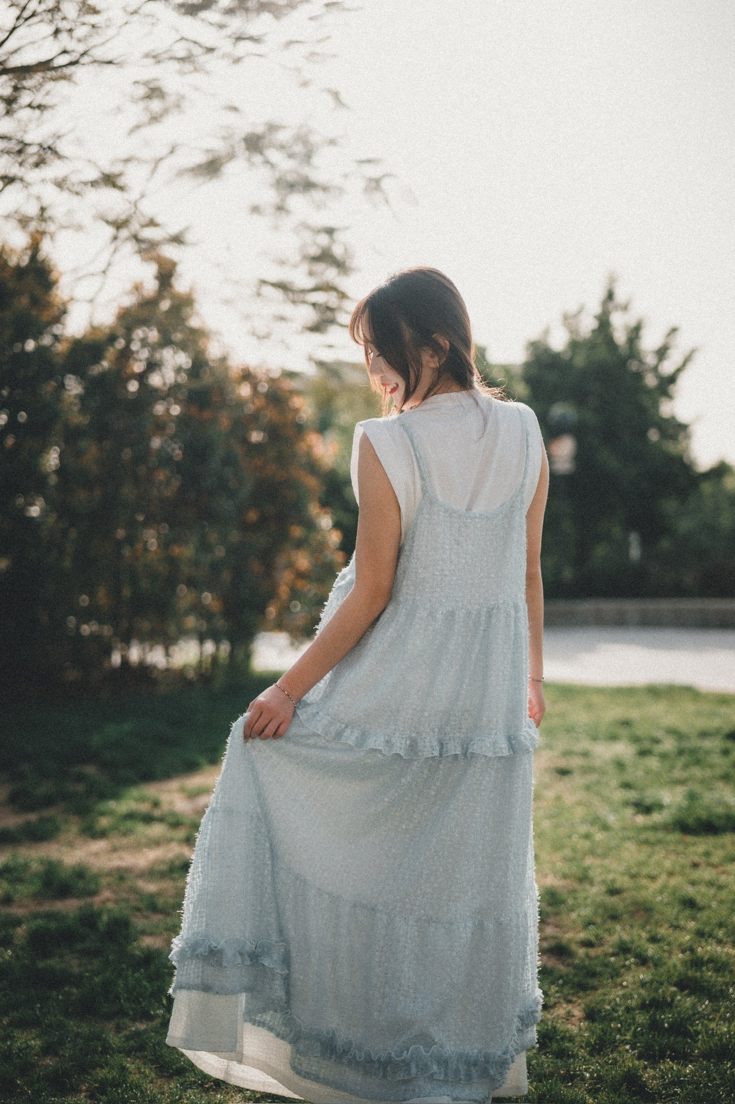 毛毛粒☁️ Ruffle Layer連身裙|3色入