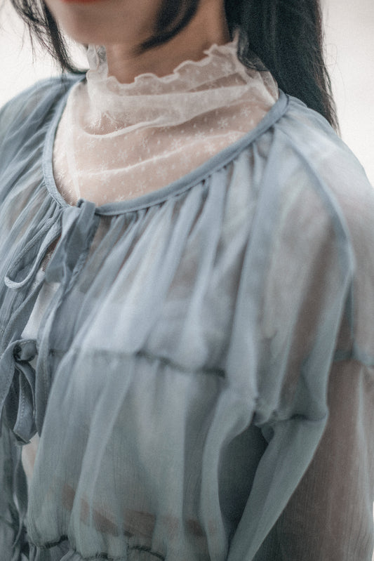 小雪花透膚捲邊內搭TOP|3色入