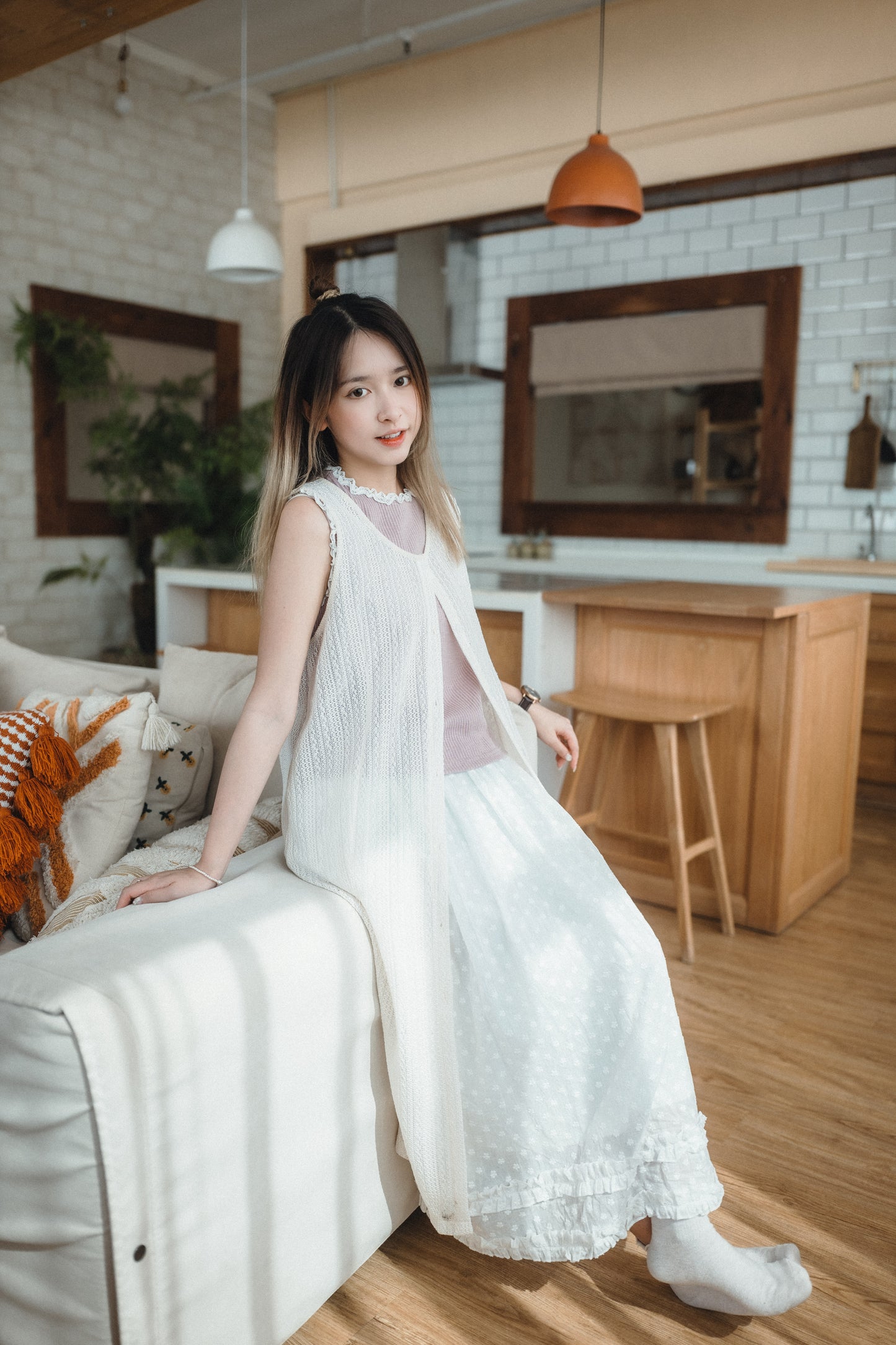 簡約Lace花邊背心|3色入