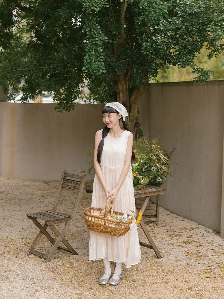 細絲光澤荷葉蛋糕造型OPS|2色入