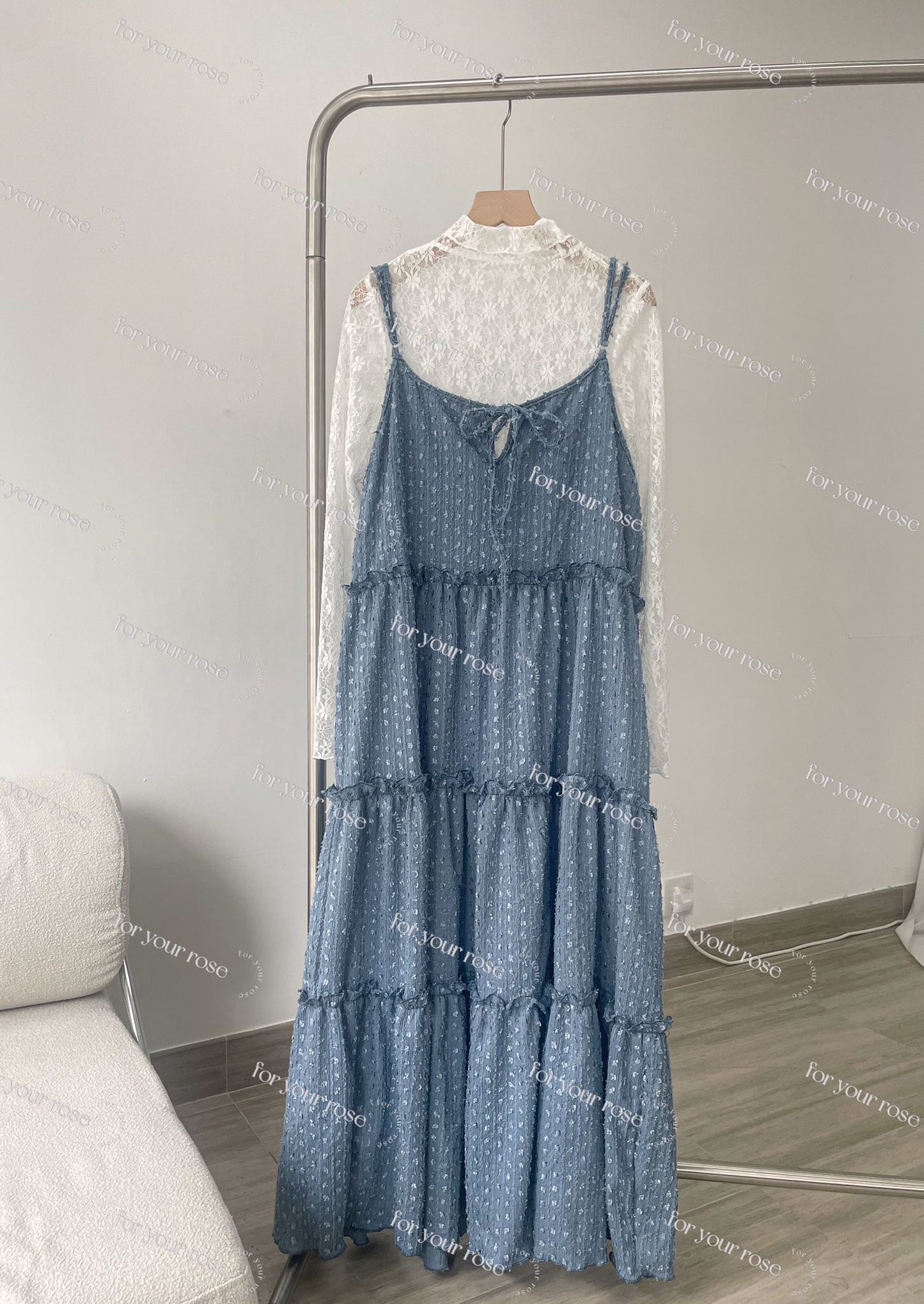 Two ways雪花粒粒連身裙❄️|3色入