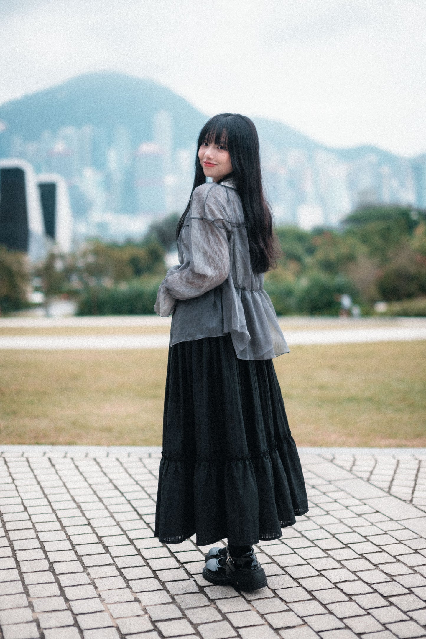 熱賣🔥 暗格Ruffle半身裙配幼腰帶|3 color