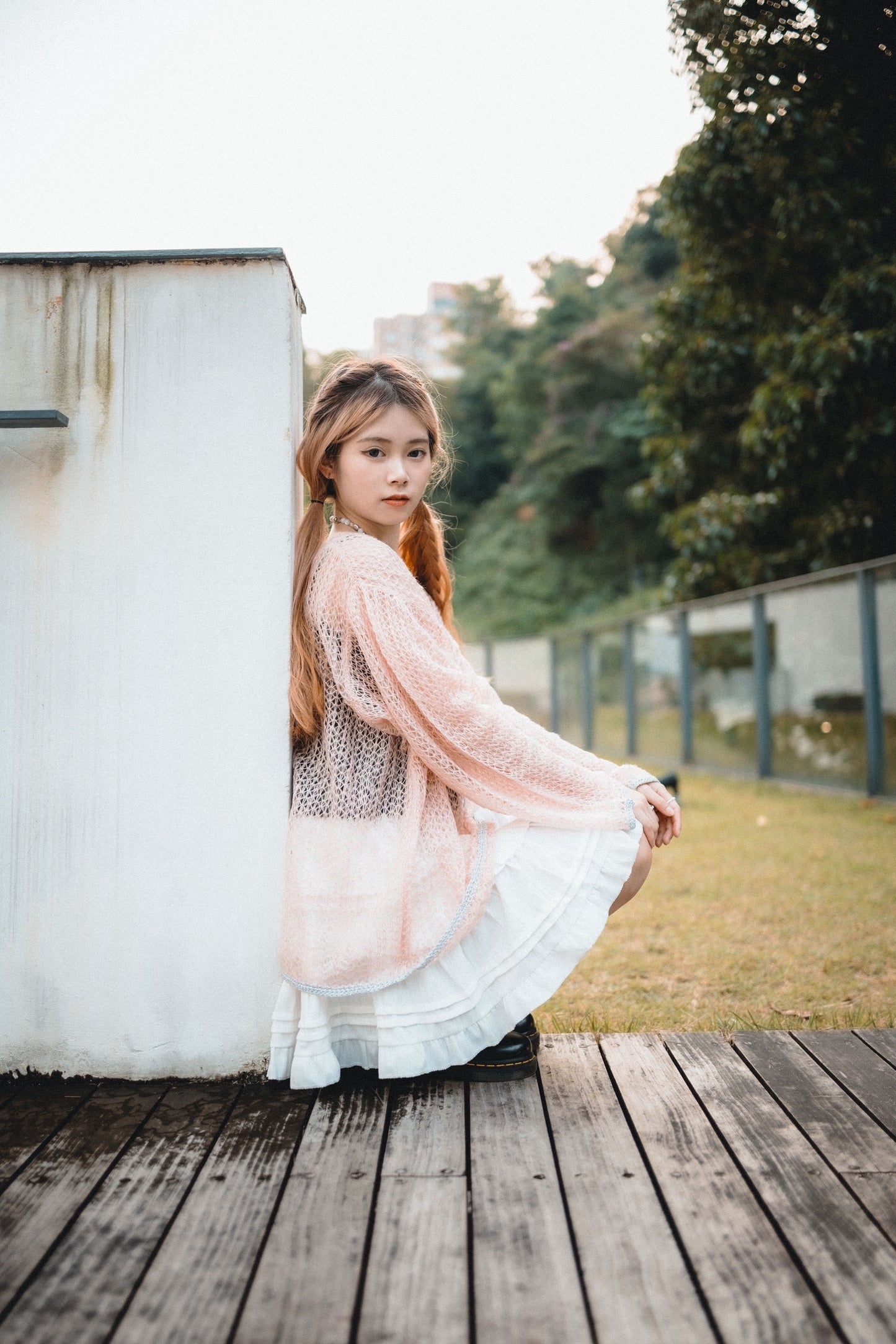 甜美花邊層層蛋糕短裙|2色入