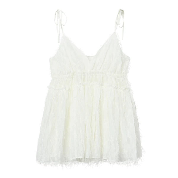 超日!鬆弛感鬚鬚綁帶背心Layer|3色入