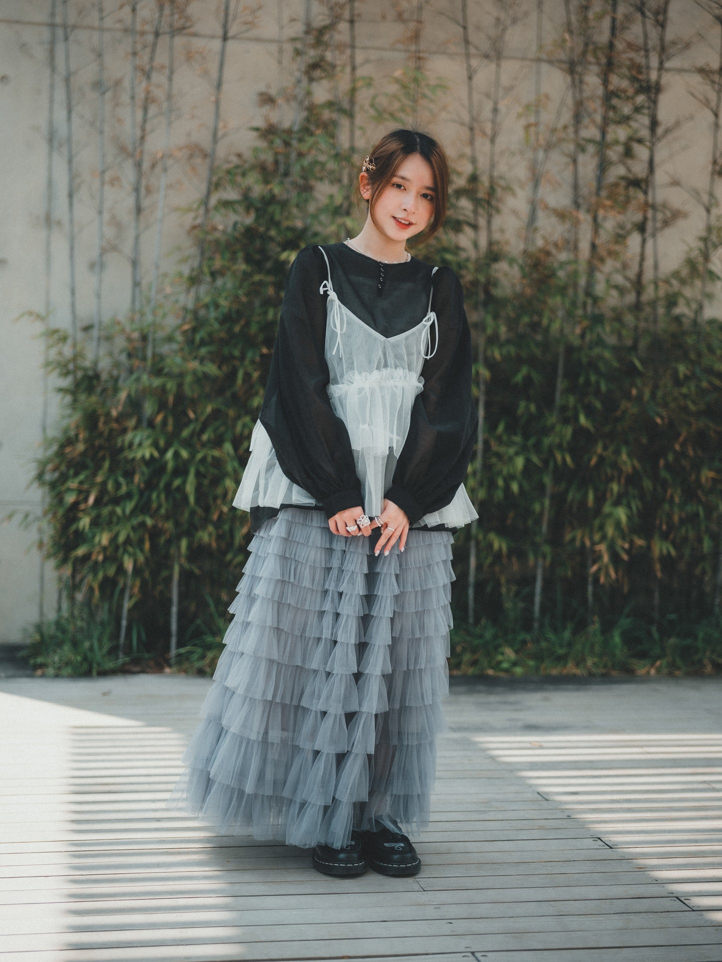 熱賣✨ 千層紗紗蛋糕半身裙|3色入