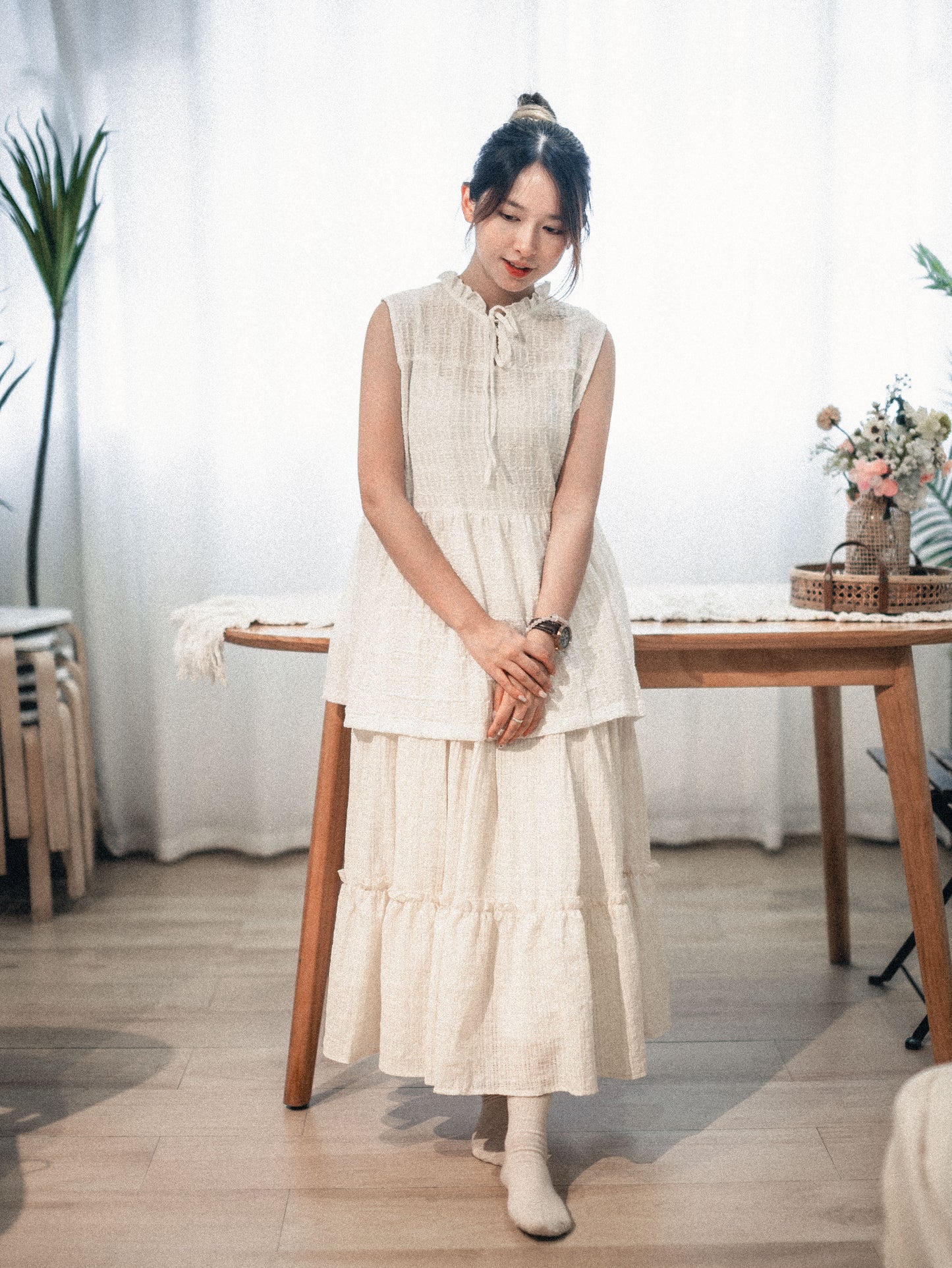 熱賣🔥 暗格Ruffle半身裙配幼腰帶|3 color