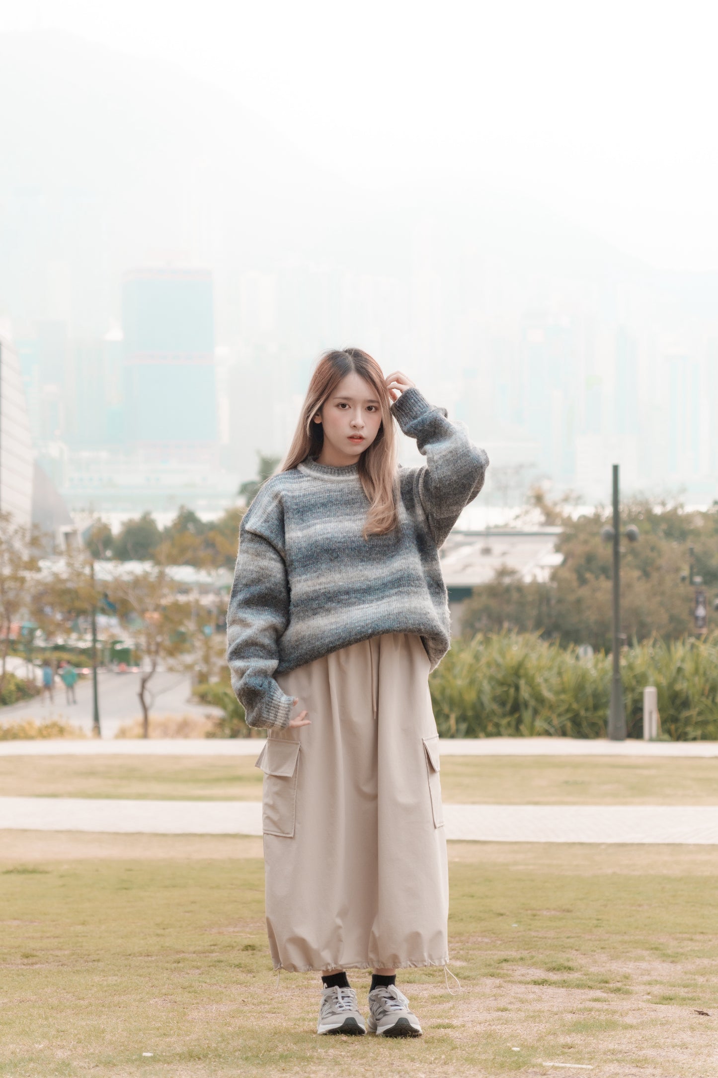 泡泡感索繩工裝裙|3色入