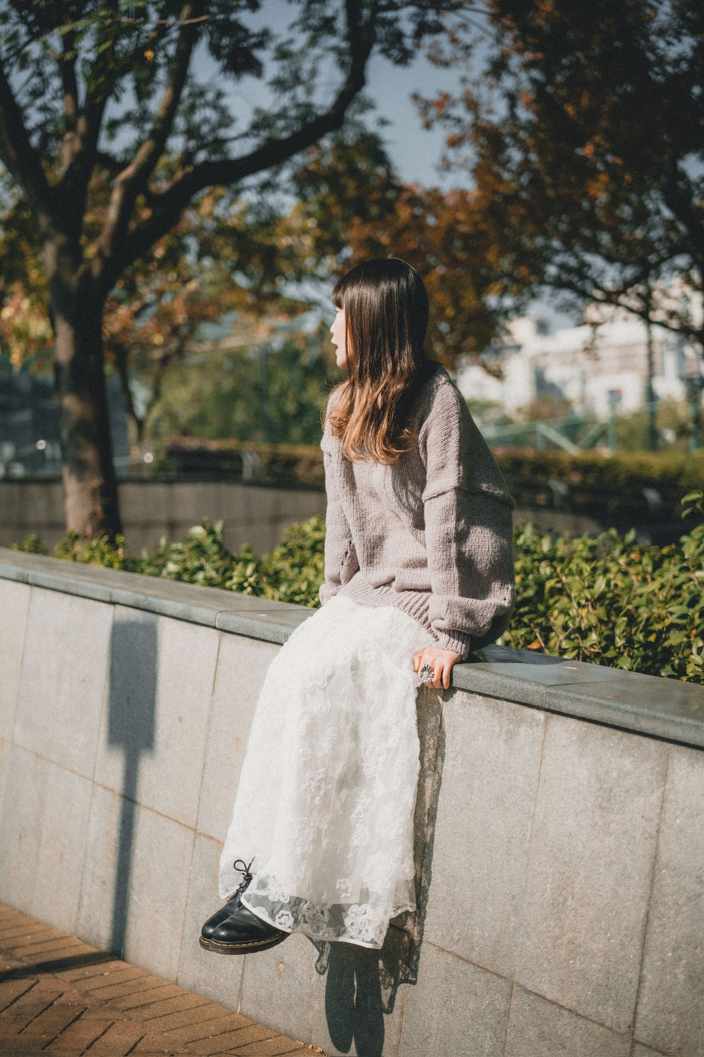 節日感!混色V領針織上衣|7色入