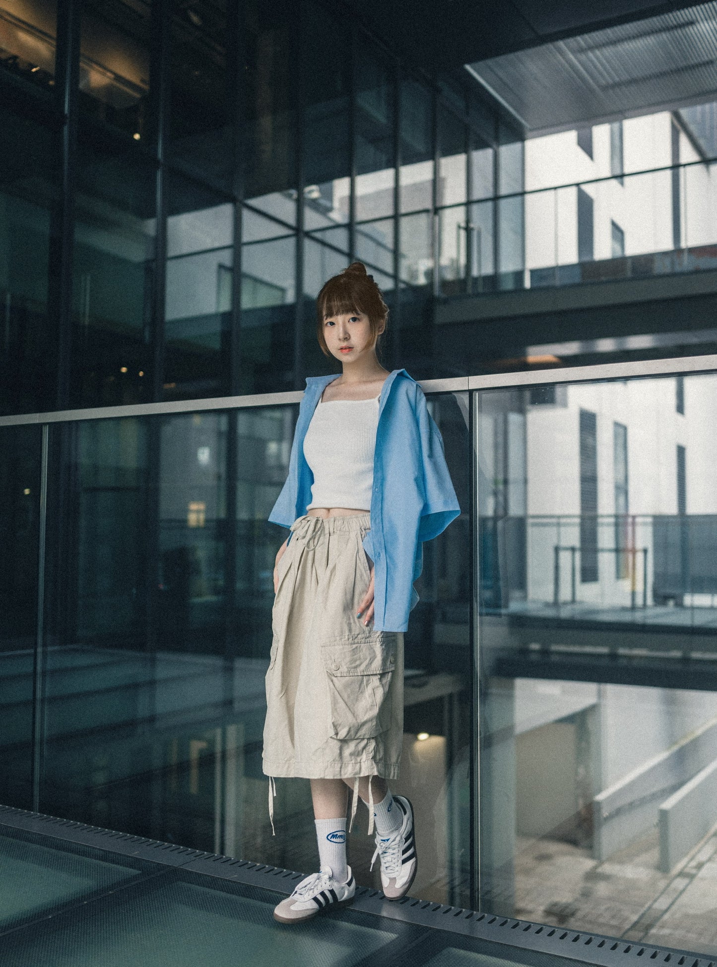 韓系👦🏻小男孩風寬身恤衫|2色入