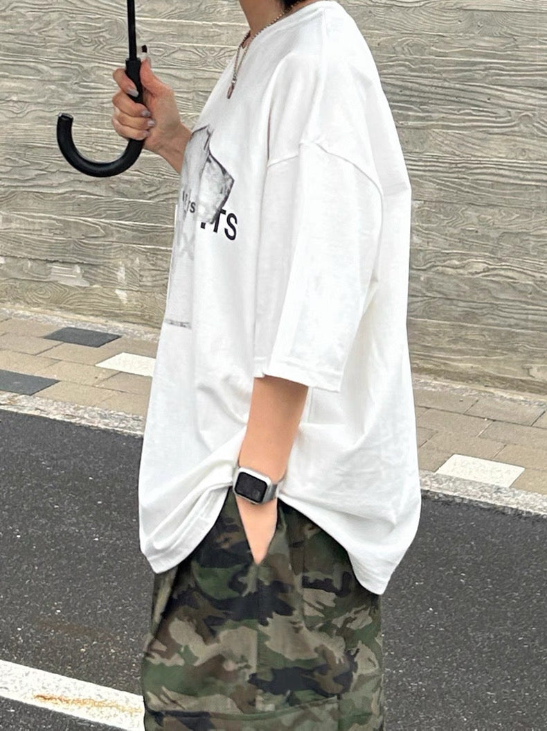 “I Hate T-shirts with Text” TEE|3色入