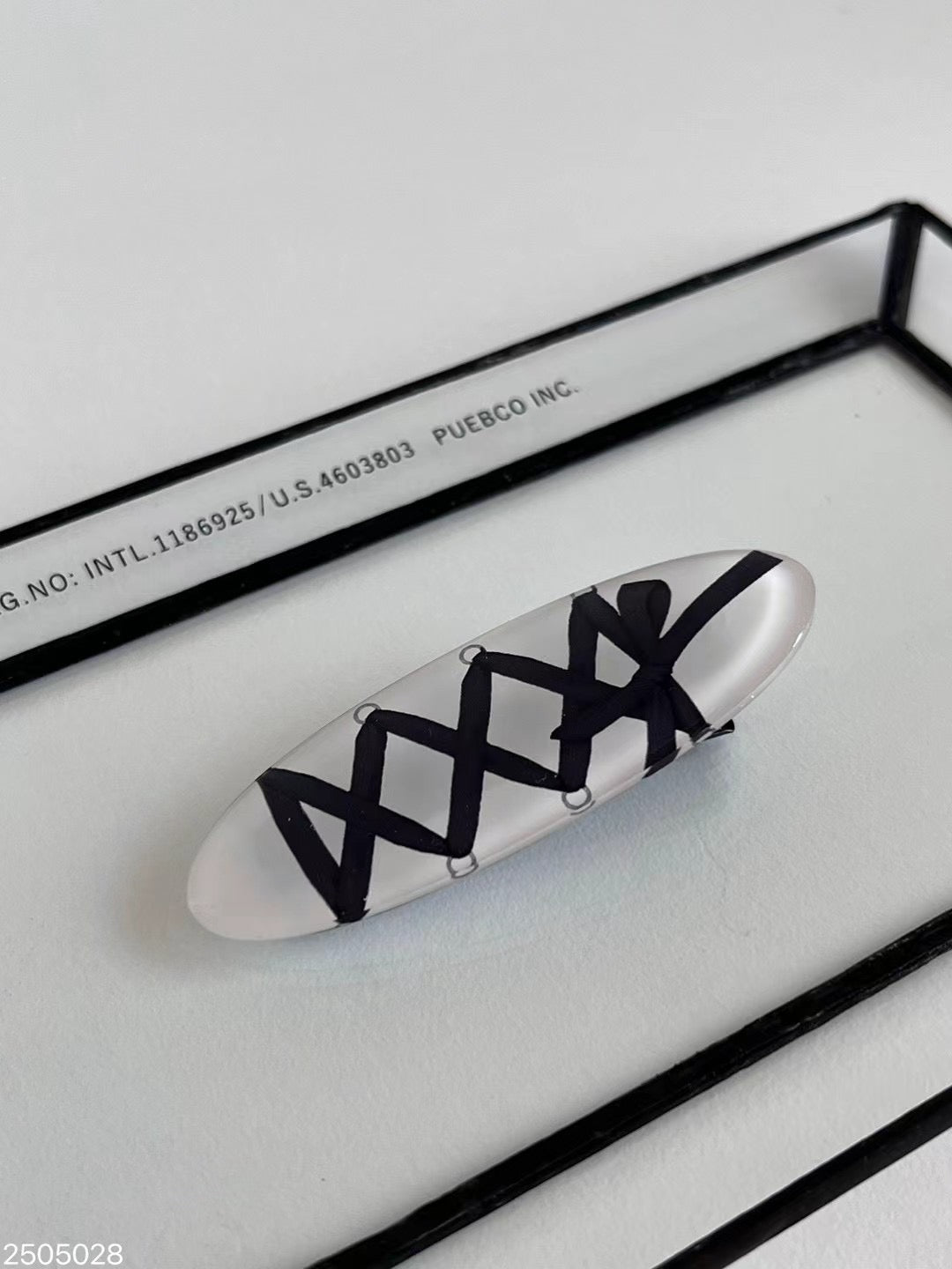 黑白風♡ 一字髮夾|6色入