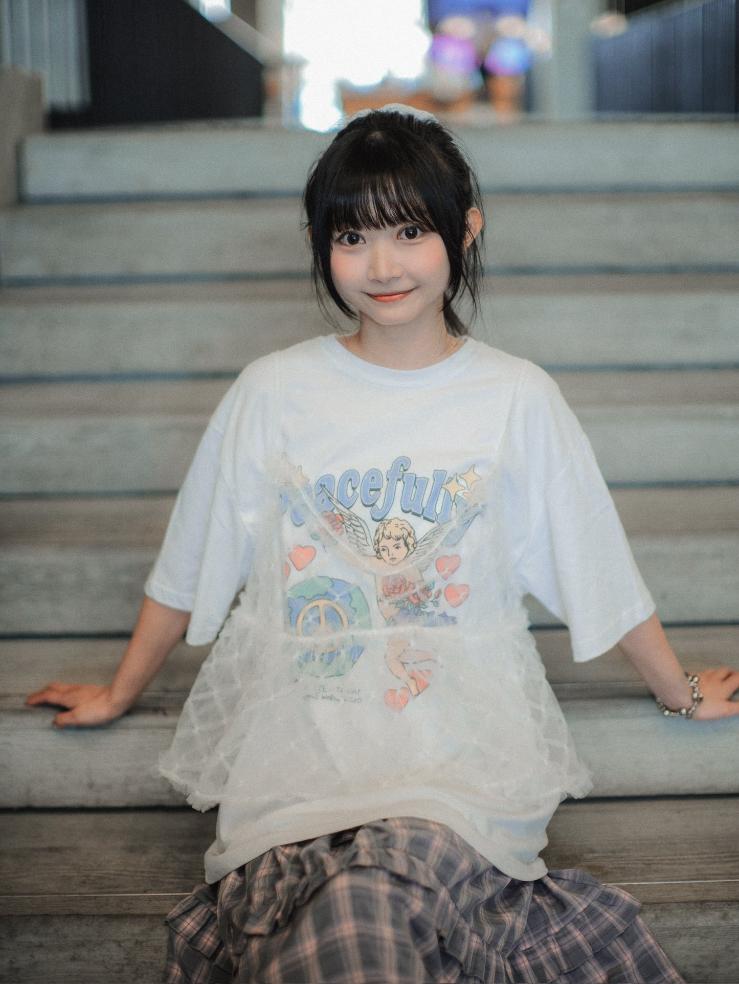 淡色系🌸花花紗紗外搭|3色入