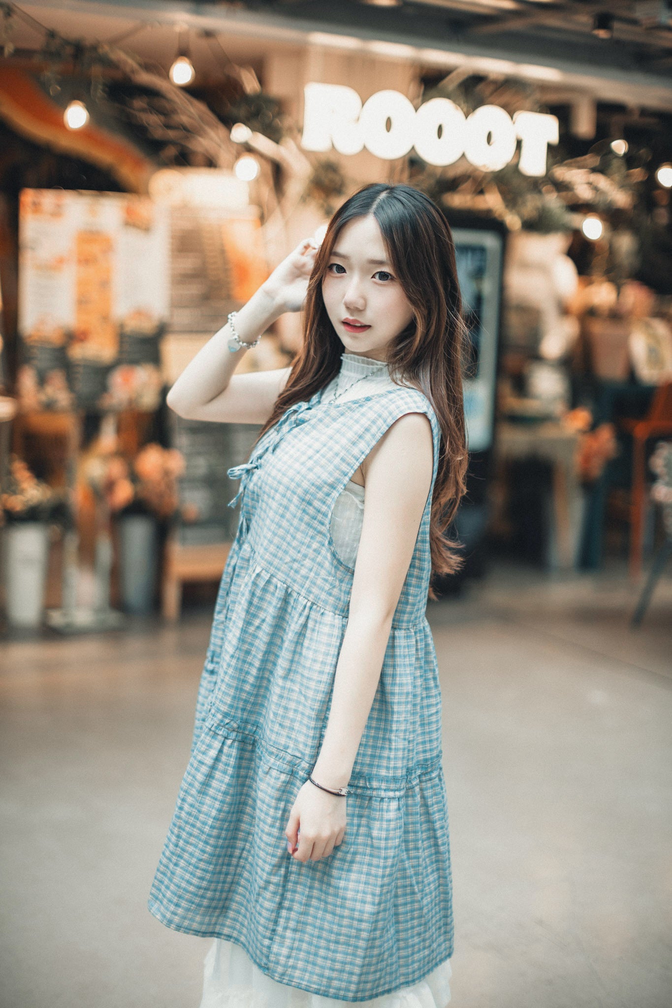 最後少量!小花點 ݁˖⚘₊𓏲半透直紋背心|2色入