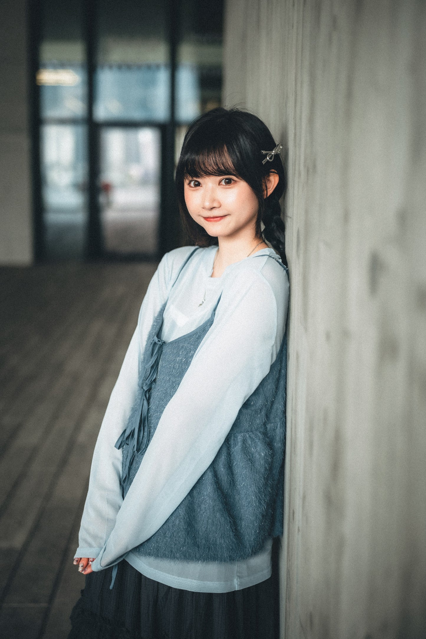 Soft☁️ 親膚透透長袖top|5色入