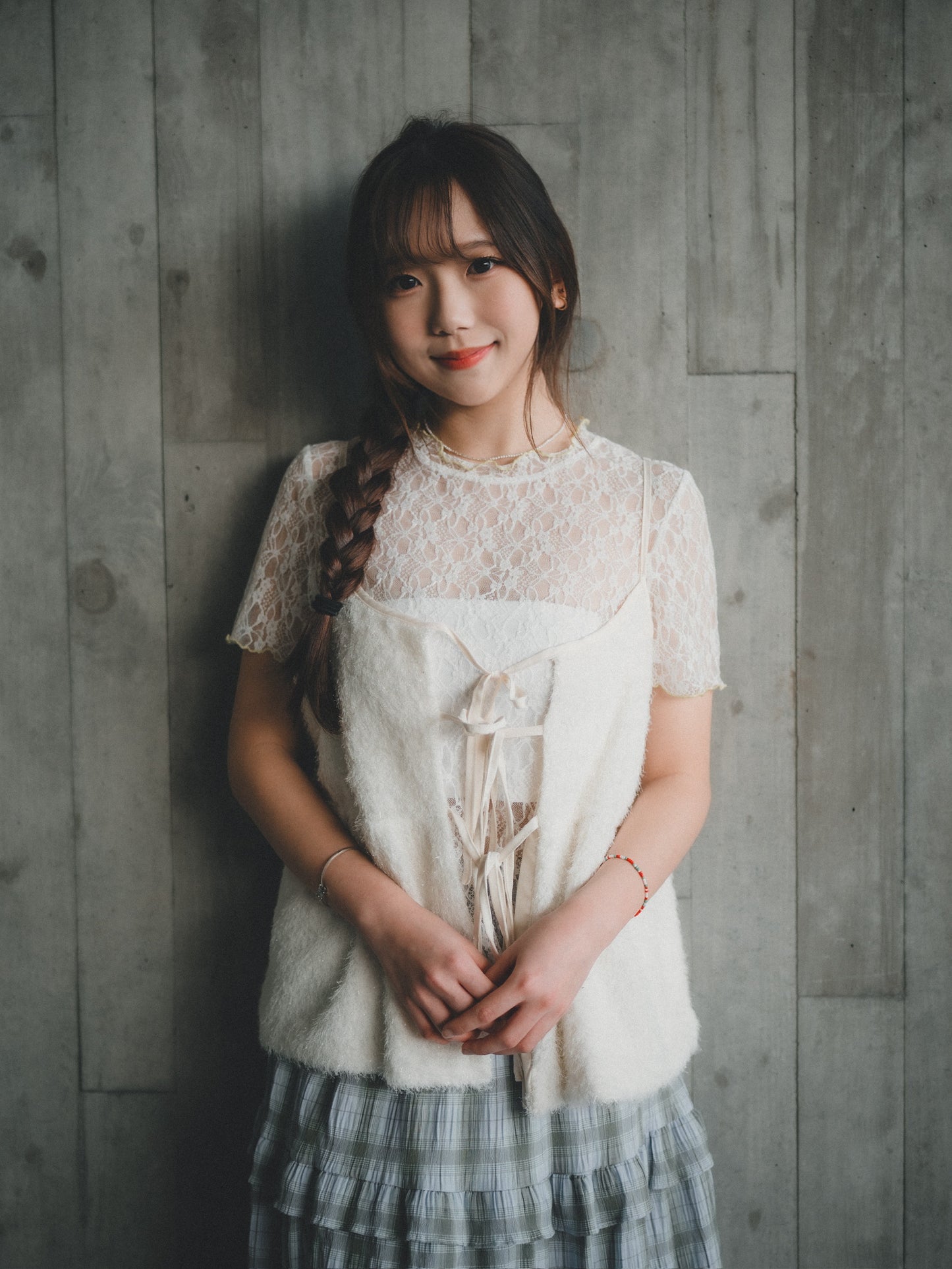 Bling Bling毛毛蝴蝶結綁帶背心|6色入