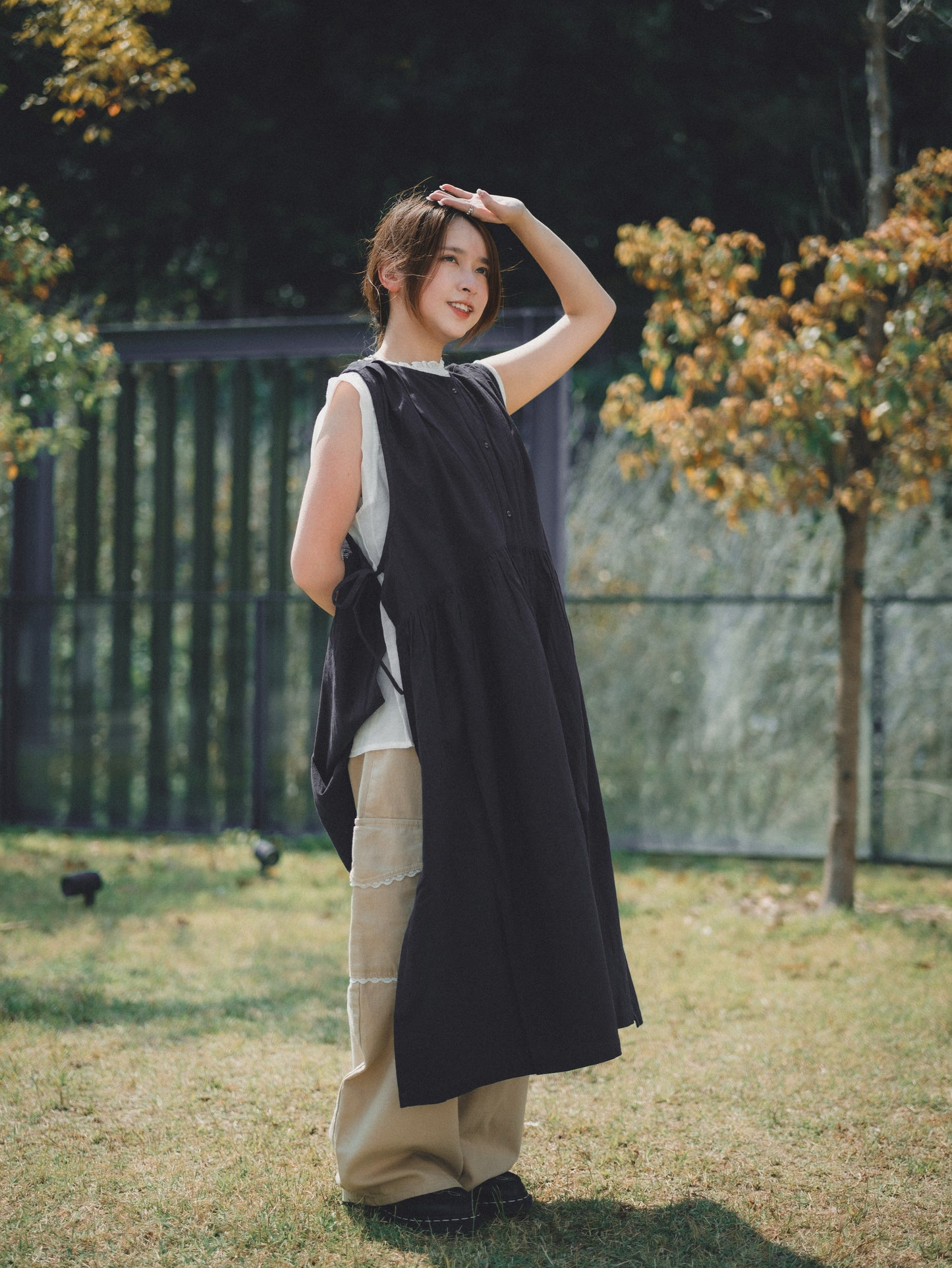 Lace Pocket 氣球褲|3色入