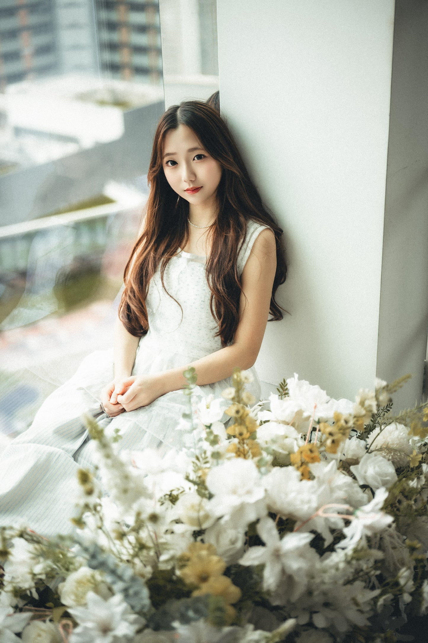 夏天💐小碎花方領背心|3色入