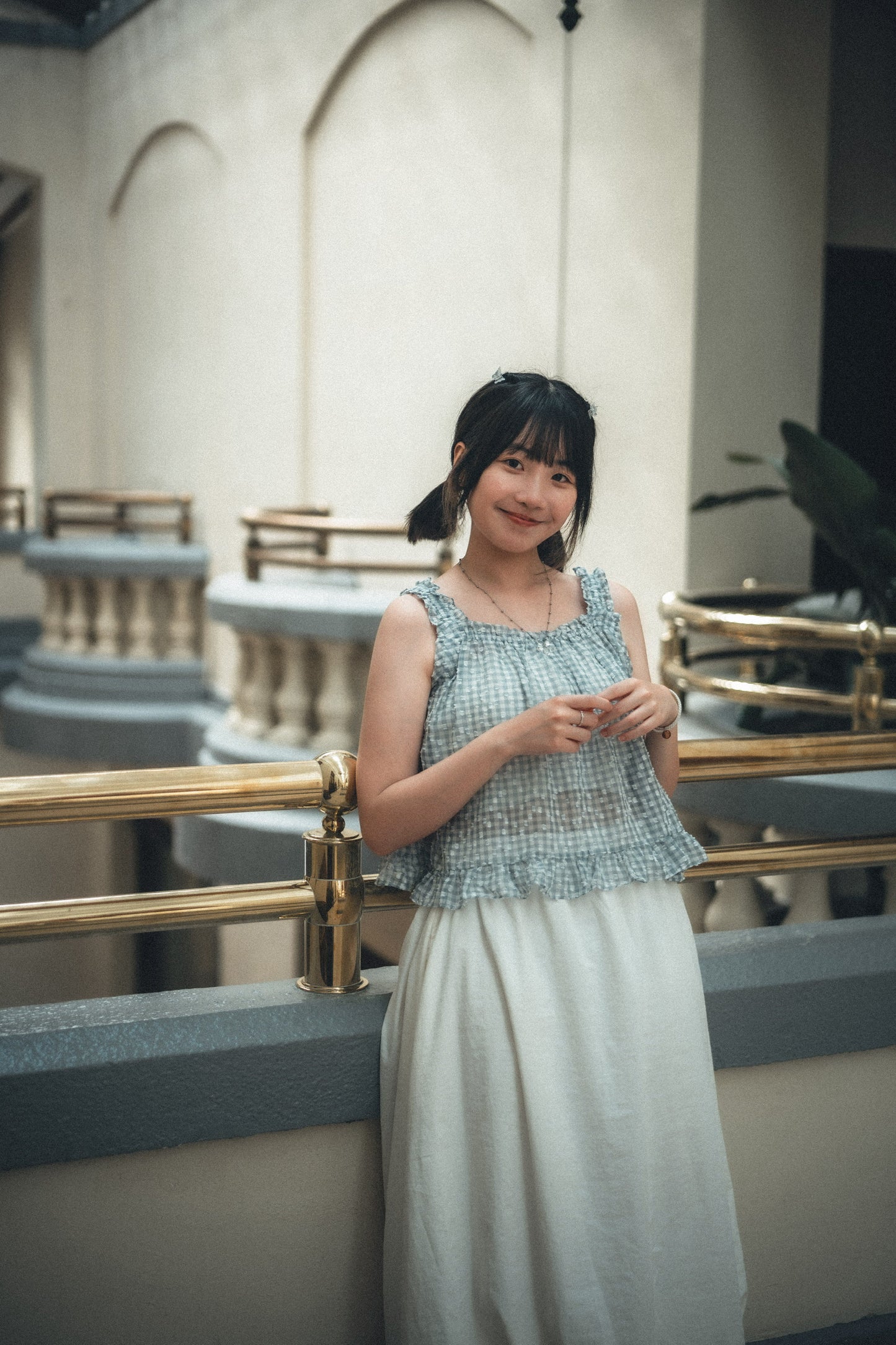 甜蜜🍯RUFFLE格紋粒粒外搭|3色入