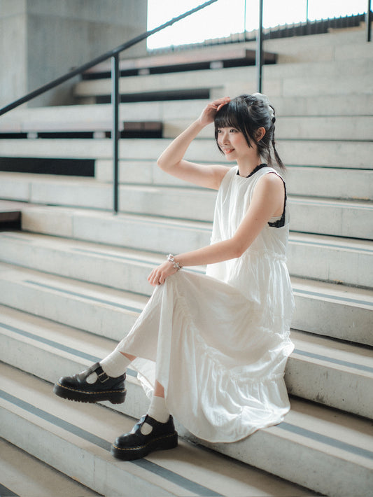 涼感背心ruffle蛋糕ops|7色入