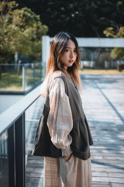 慵懶🦥 軟綿綿純色背心｜4色入