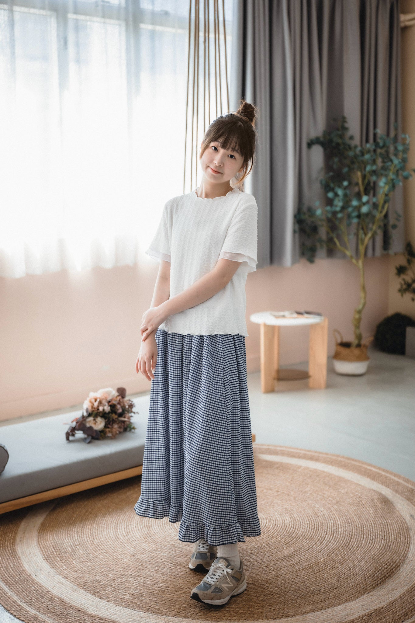 超soft☁️ 棉花糖拼接手袖TOP｜3色入