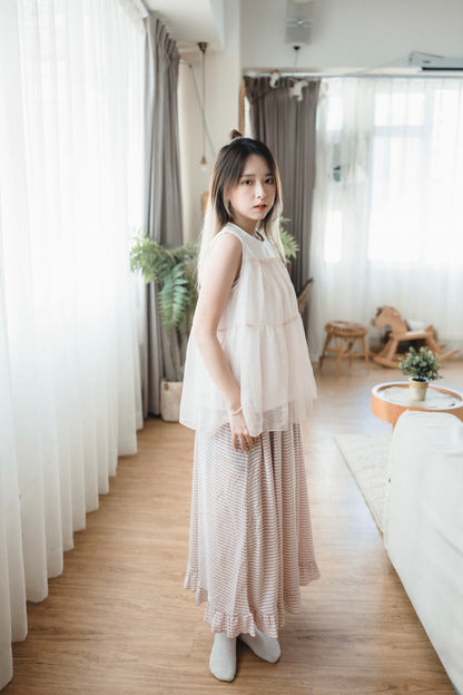 夏日甜甜🧇 格仔餅𝕎𝕒𝕗𝕗𝕝𝕖半身裙｜4色入