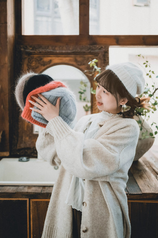 毛絨絨🐻‍❄️ 坑線冷帽｜8色入