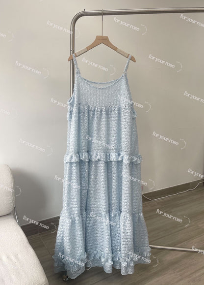 毛毛粒☁️ Ruffle Layer連身裙｜3色入