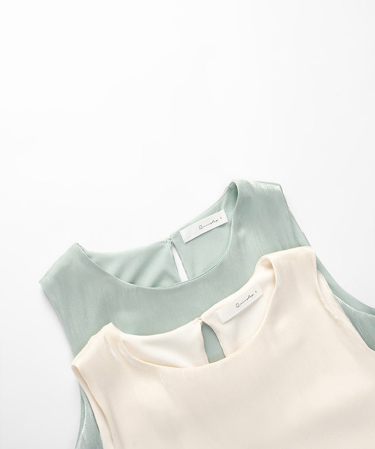 細絲光澤荷葉蛋糕造型OPS｜2色入