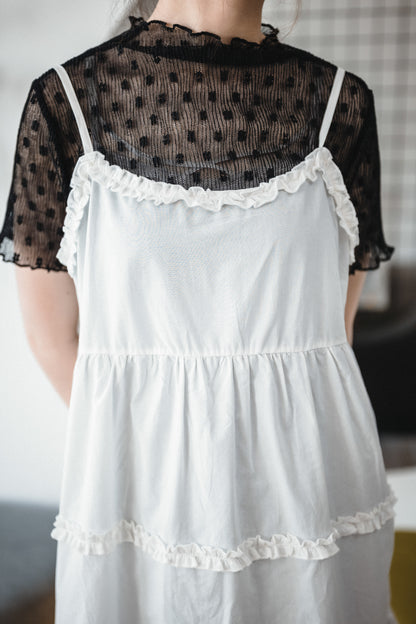 活力.ᐟ‪‪‬.ᐟ‪‪‬ Ruffle 蛋糕連身裙｜3色入