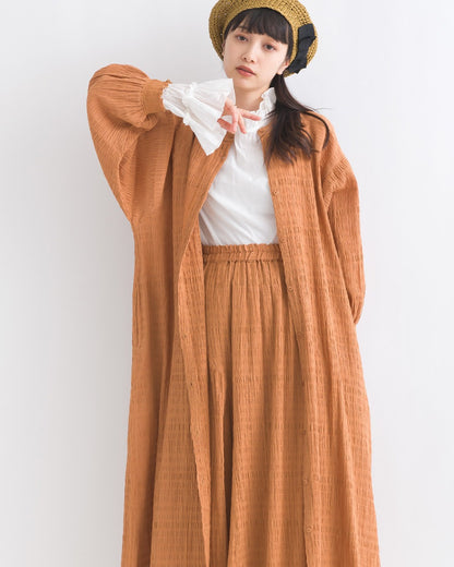 JP多穿法！暗格喇叭袖圓領OPS｜4色入