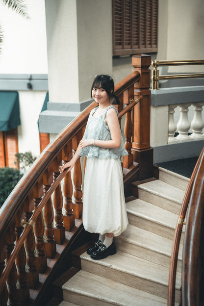 甜蜜🍯RUFFLE格紋粒粒外搭｜3色入