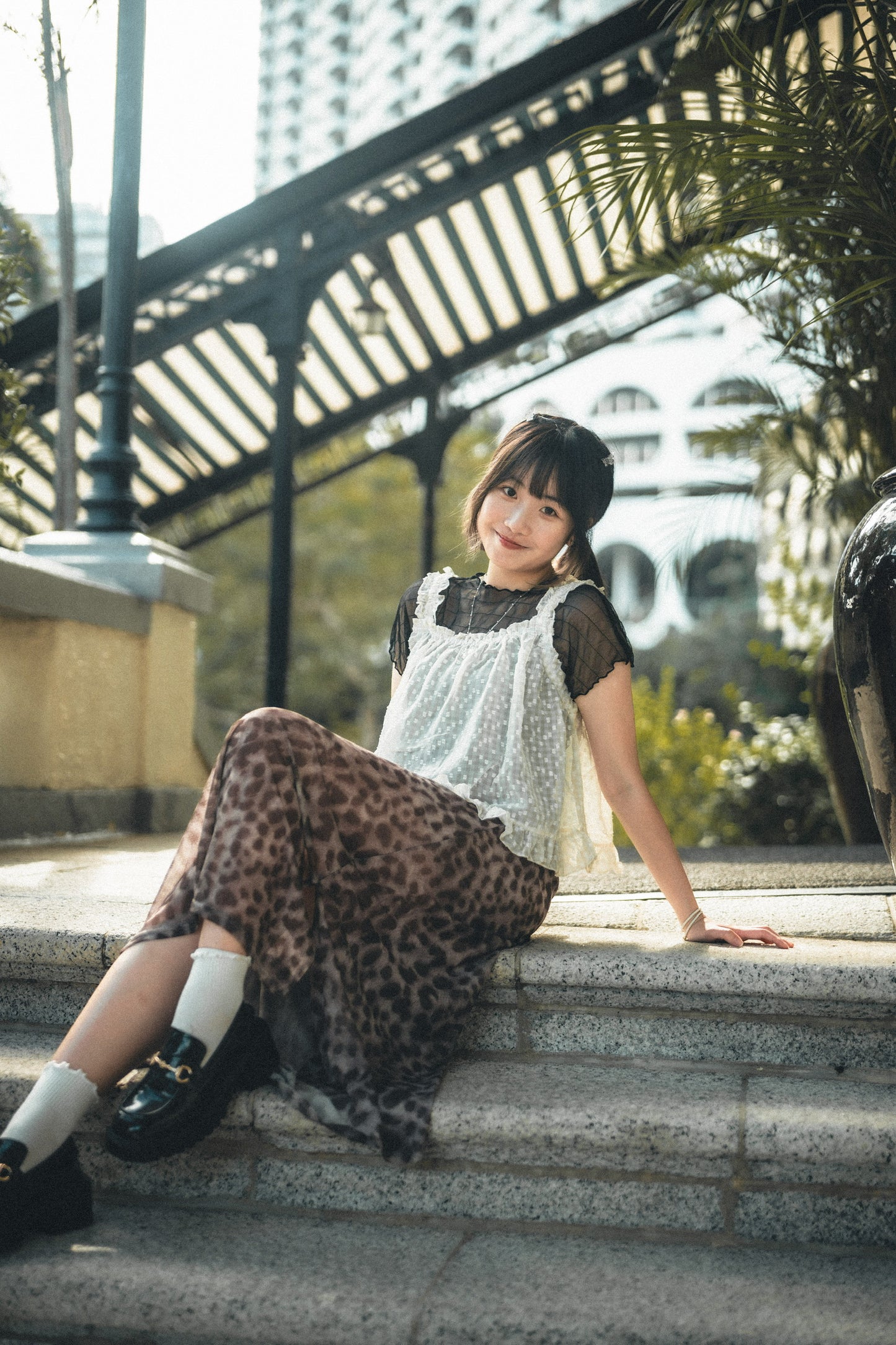 甜蜜🍯RUFFLE格紋粒粒外搭｜3色入