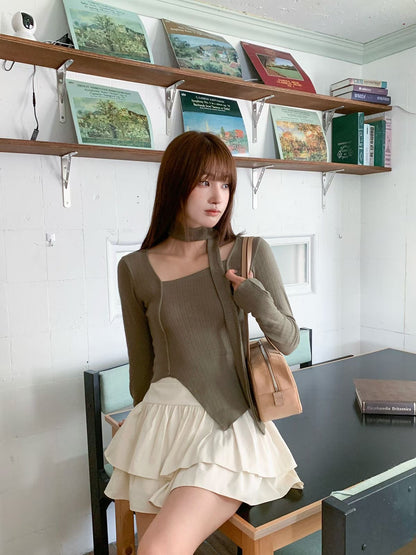 Double Layer Cakey Skirt🧁｜3色入