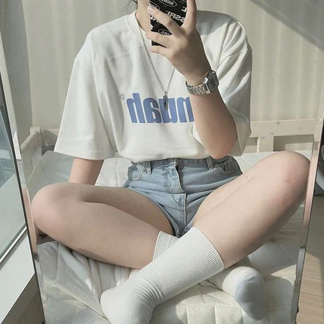 MUAHMUAH TEE - MUT19056 (White)