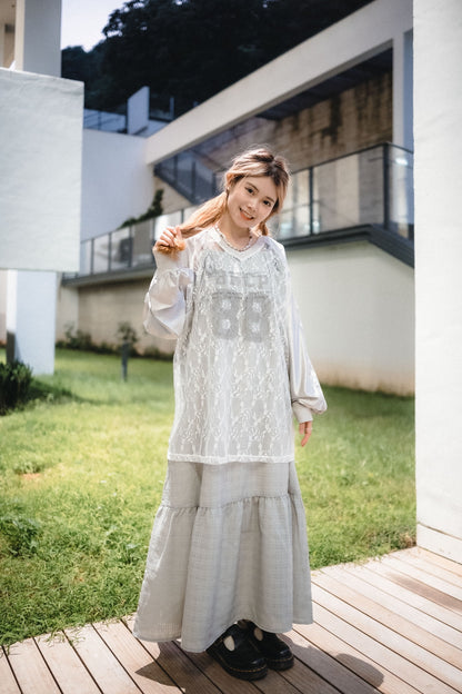 壓褶格格▫️綁帶慵懶風OPS｜3色入