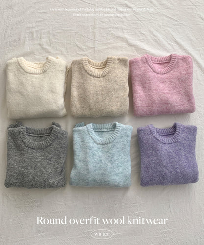 靚色✨ Pastel Overfit Wool Knit | 6色入